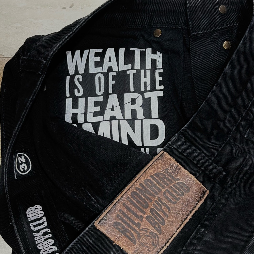 Billionaire Boys Club Black Jeans